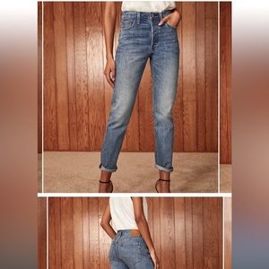 Denim forum ex boyfriend jean from Aritzia
